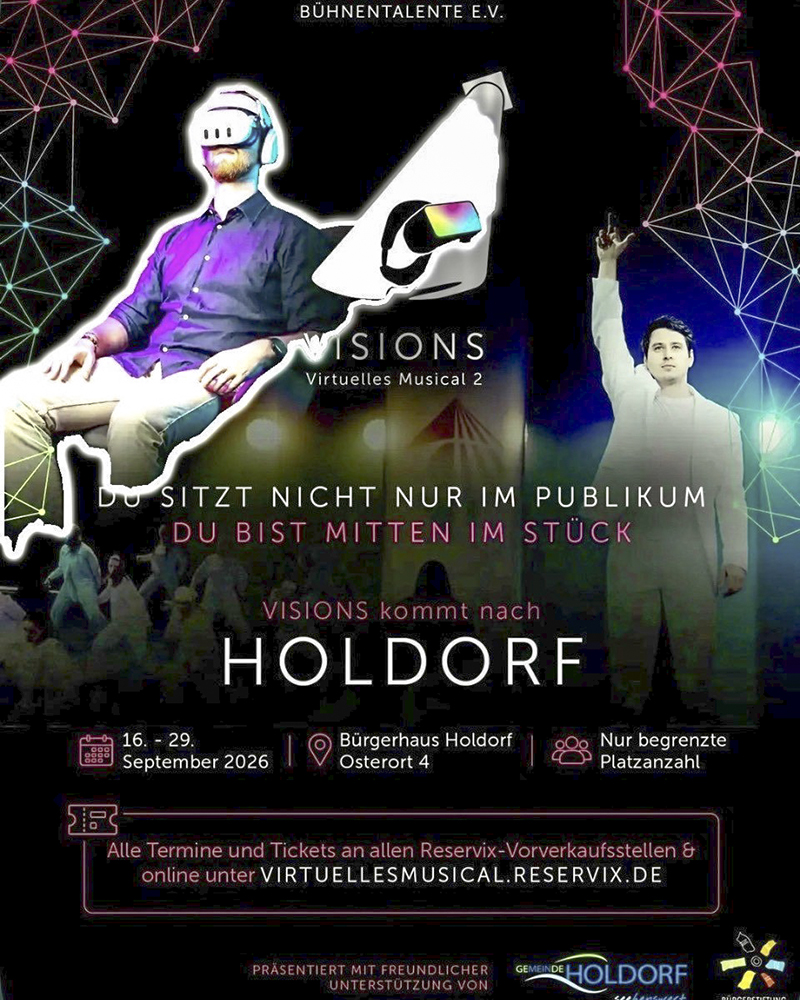 AKTUELL: VISIONS geht auf Tour!