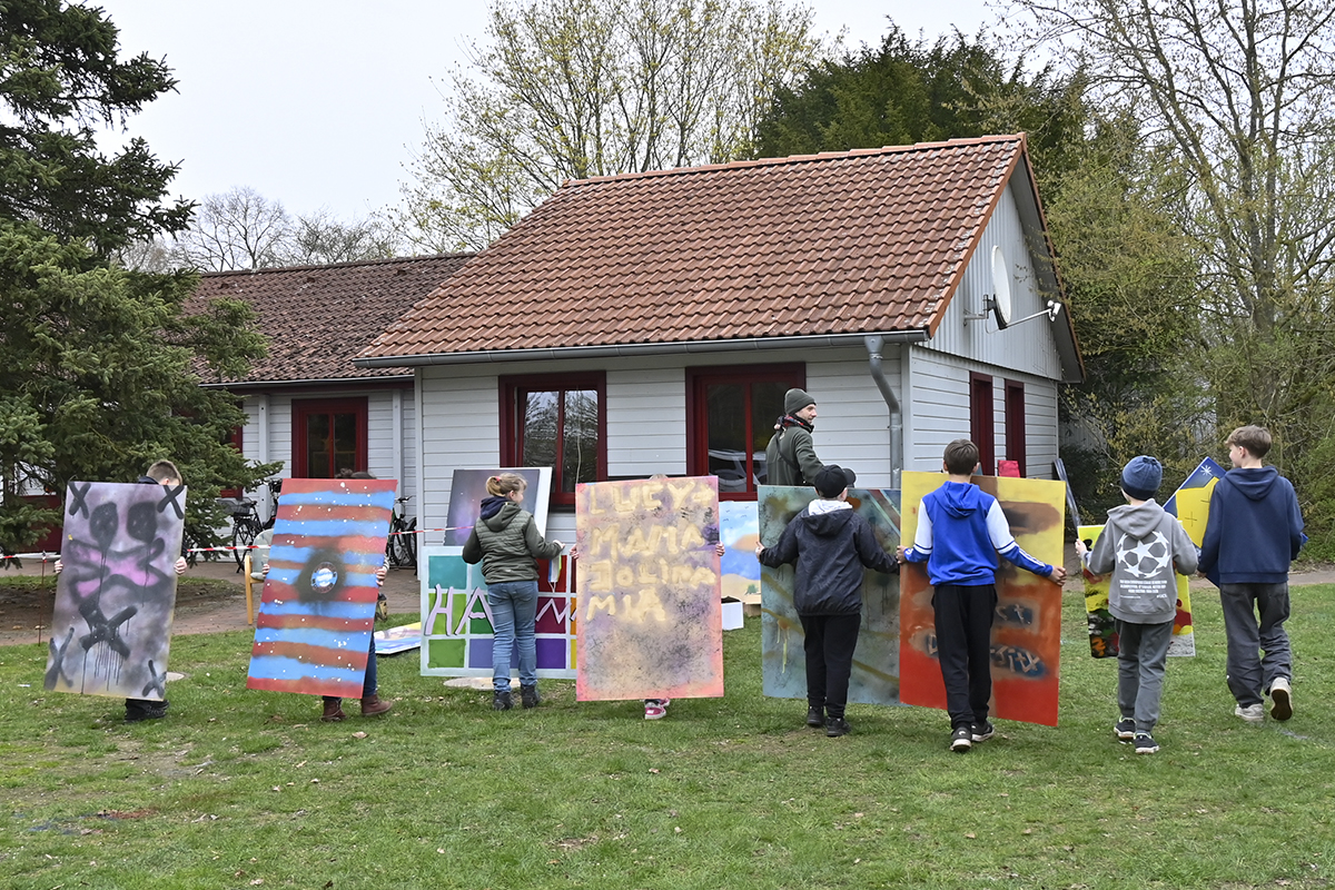 Graffiti-Projekt begeistert in Holdorf