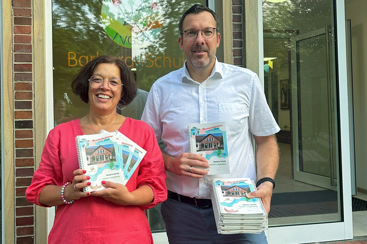 Willkommen zurück an der Barbara-Schule Handorf-Langenberg!
