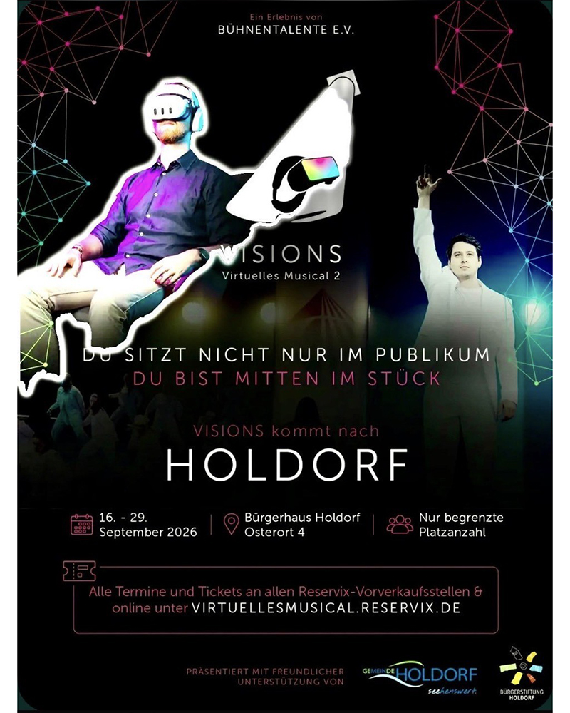 AKTUELL: VISIONS geht auf Tour!